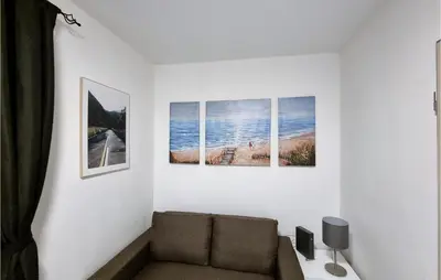 Ein Sitzbereich in der Unterkunft Pet Friendly Apartment