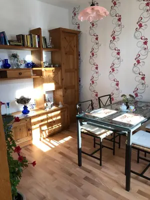 Die Bibliothek in der Ferienwohnung