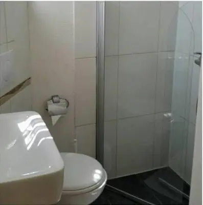 Ein Badezimmer in der Unterkunft Ferienwohnung Kasten