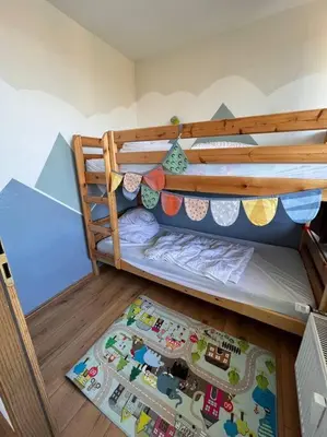 Ein Bett oder Betten in einem Zimmer der Unterkunft Harz-Idylle mit Sauna & Pool: Entspannung pur.