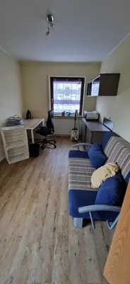 Ein Sitzbereich in der Unterkunft Ferienwohnung in zentraler Lage und Kurparknähe