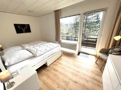Ein Sitzbereich in der Unterkunft Hahnenkleer Tied 1