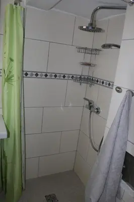 Ein Badezimmer in der Unterkunft Ferienhaus Schatzliebe