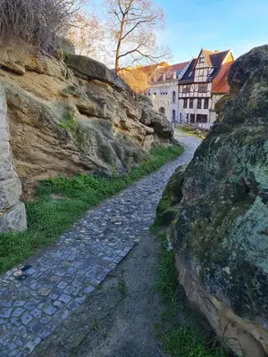 Naturlandschaft in der Nähe des Ferienhauses