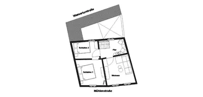 Grundriss der Unterkunft Ferienhaus Schatzliebe