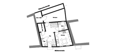 Grundriss der Unterkunft Ferienhaus Schatzliebe