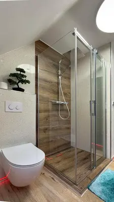 Ein Badezimmer in der Unterkunft Haus an der Sieber