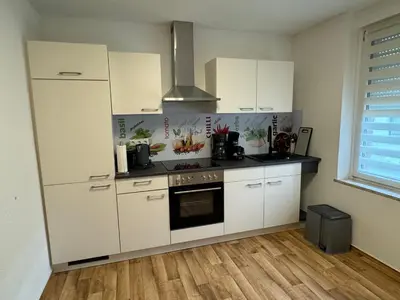 Küche/Küchenzeile in der Unterkunft Ferienwohnung Le Petit
