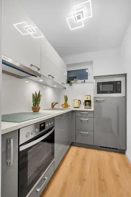 Küche/Küchenzeile in der Unterkunft Ferienwohnung Herzstück