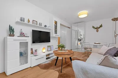 TV/Unterhaltungsangebot in der Unterkunft Ferienwohnung Herzstück