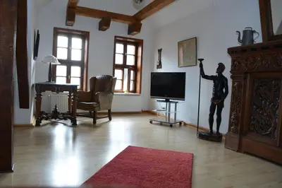 TV/Unterhaltungsangebot in der Unterkunft Maisonette-Appartement