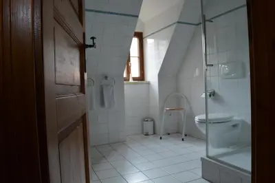 Ein Badezimmer in der Unterkunft Maisonette-Appartement