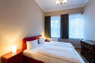 Ein Bett oder Betten in einem Zimmer der Unterkunft Appartement mit 1 Schlafzimmer