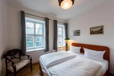 Ein Bett oder Betten in einem Zimmer der Unterkunft Appartement mit 1 Schlafzimmer
