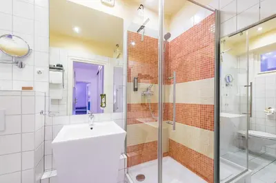 Ein Badezimmer in der Unterkunft Appartement mit 1 Schlafzimmer