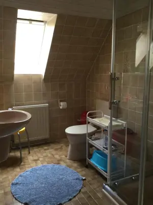 Ein Badezimmer in der Unterkunft Apartment Annalena