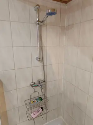Ein Badezimmer in der Unterkunft Haus Luise