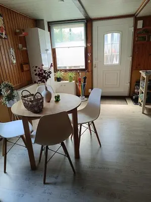 Ein Sitzbereich in der Unterkunft Haus Luise