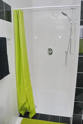 Ein Badezimmer in der Unterkunft Ferienwohnung Hof Konietzke