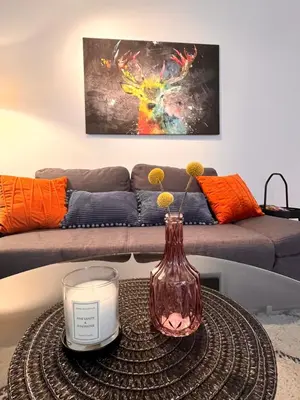 Ein Sitzbereich in der Unterkunft Apartment Ritter Ramm - Holiday Living